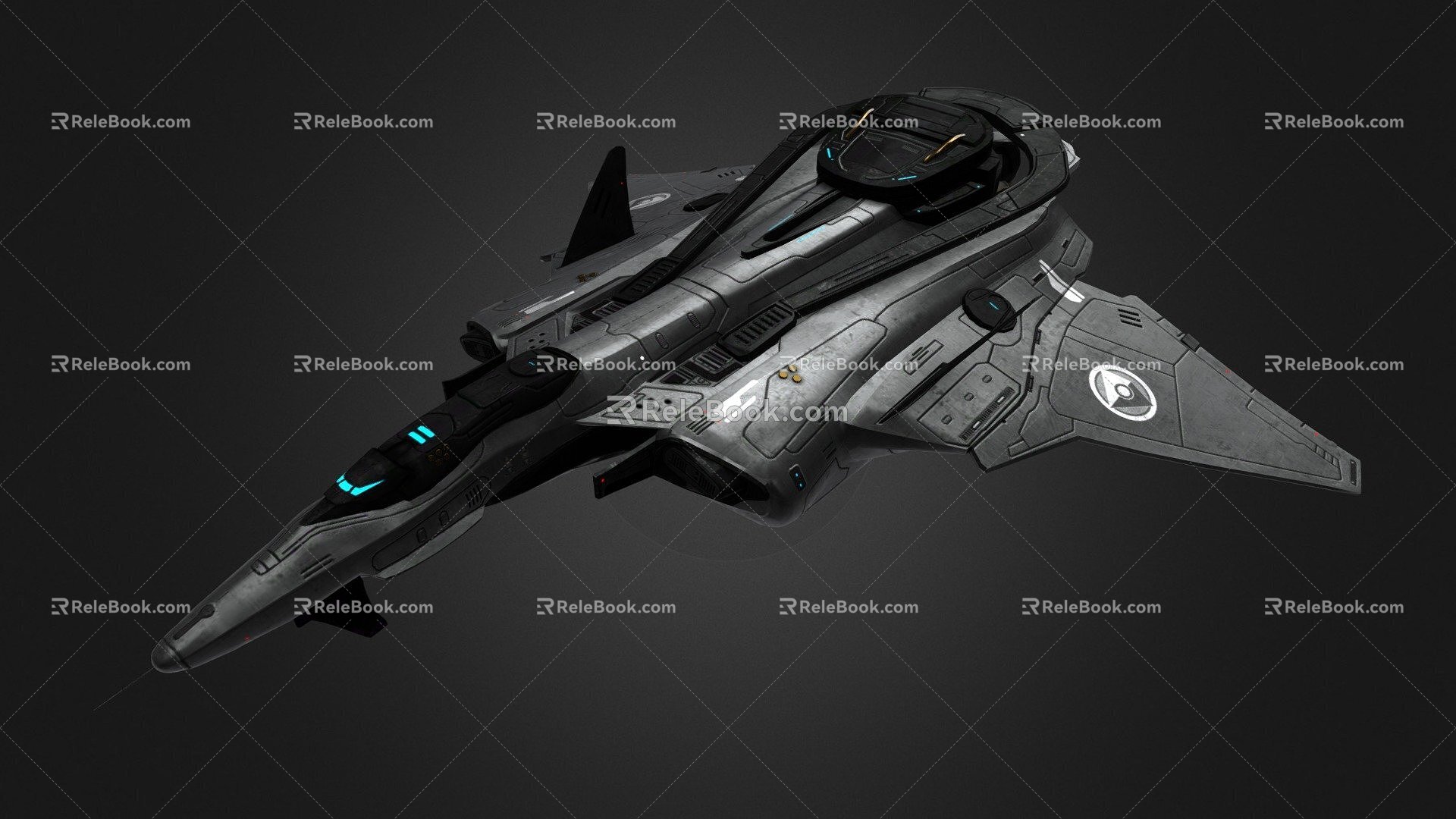 aviation fighter 3d model