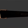 Classic Traditional Wooden Longbow Weapon With Curved Shape And Smooth Brown Surface