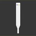 White Rapid Detection Test Stick With Purple Green Indicator For Medical Testing