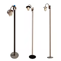 Retro street lamp 3d model