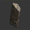 Natural Stone Wood Decorative Sculpture With Textured Surface For Home