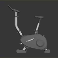 Gray And White Elliptical Trainer With Sturdy Handles And Pedals On Dark Background
