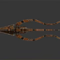 Modern robot octopus 3d model