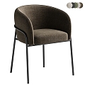 Modern La Redoute single chair 3d model