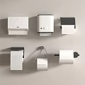 Tissue Box Toilet Paper Box 3d model