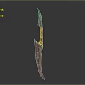 Traditional Handcrafted Weapon Knife With Wooden Handle Metal Blade And Sharp Edge