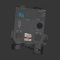 Professional Electronic Device With Multi Lens Sensors And Control Knobs