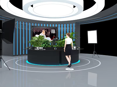 Modern Tobacco and Liquor Store Interior Featuring Wide Selection of Liquors and Tobacco Products 3d model