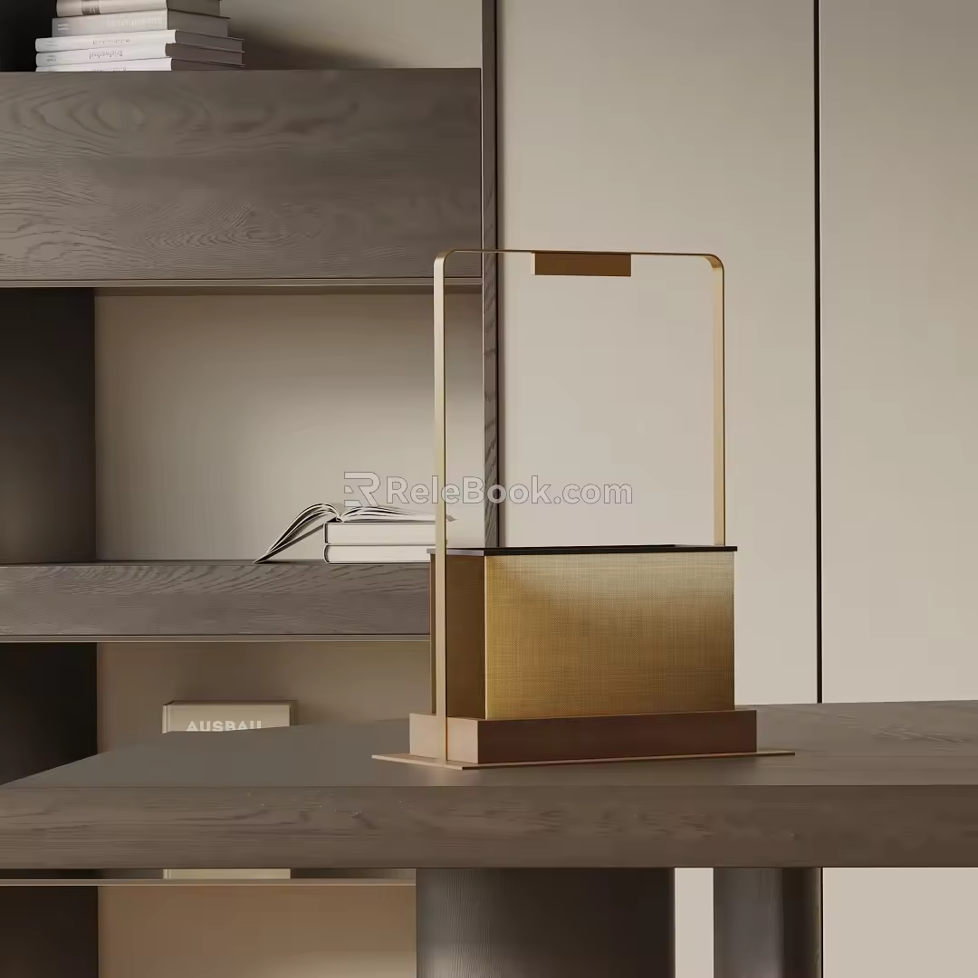 Modern table lamp 3d model