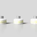 Industrial Equipment Cylindrical Container With White Body Black Knob And Yellow Label