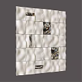 Interwoven Picture Frames Creative Wall Decor With Artistic Pattern Design