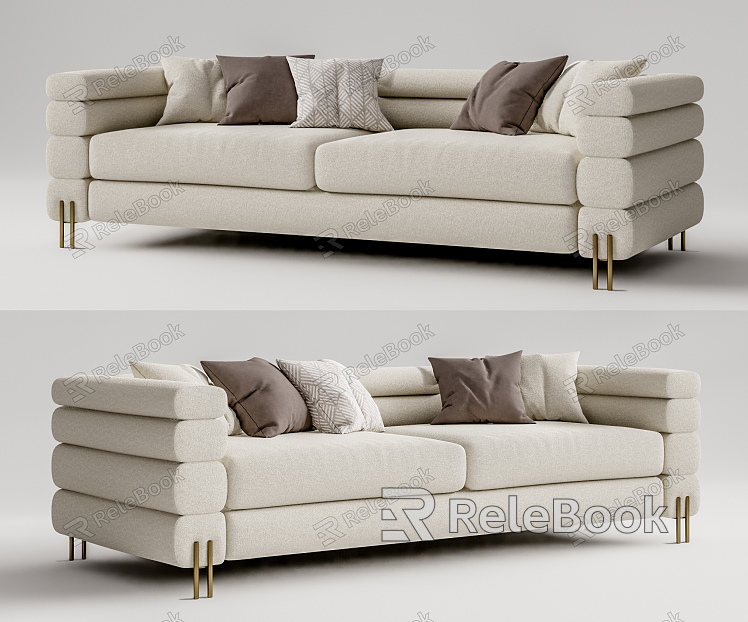 Modern Eichholtz double sofa model