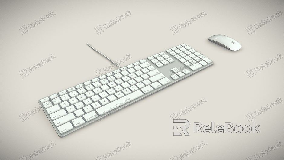 Modern keyboard control mouse model