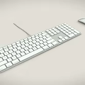 Modern keyboard control mouse 3d model