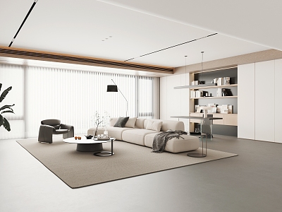 Minimalist Living Room model