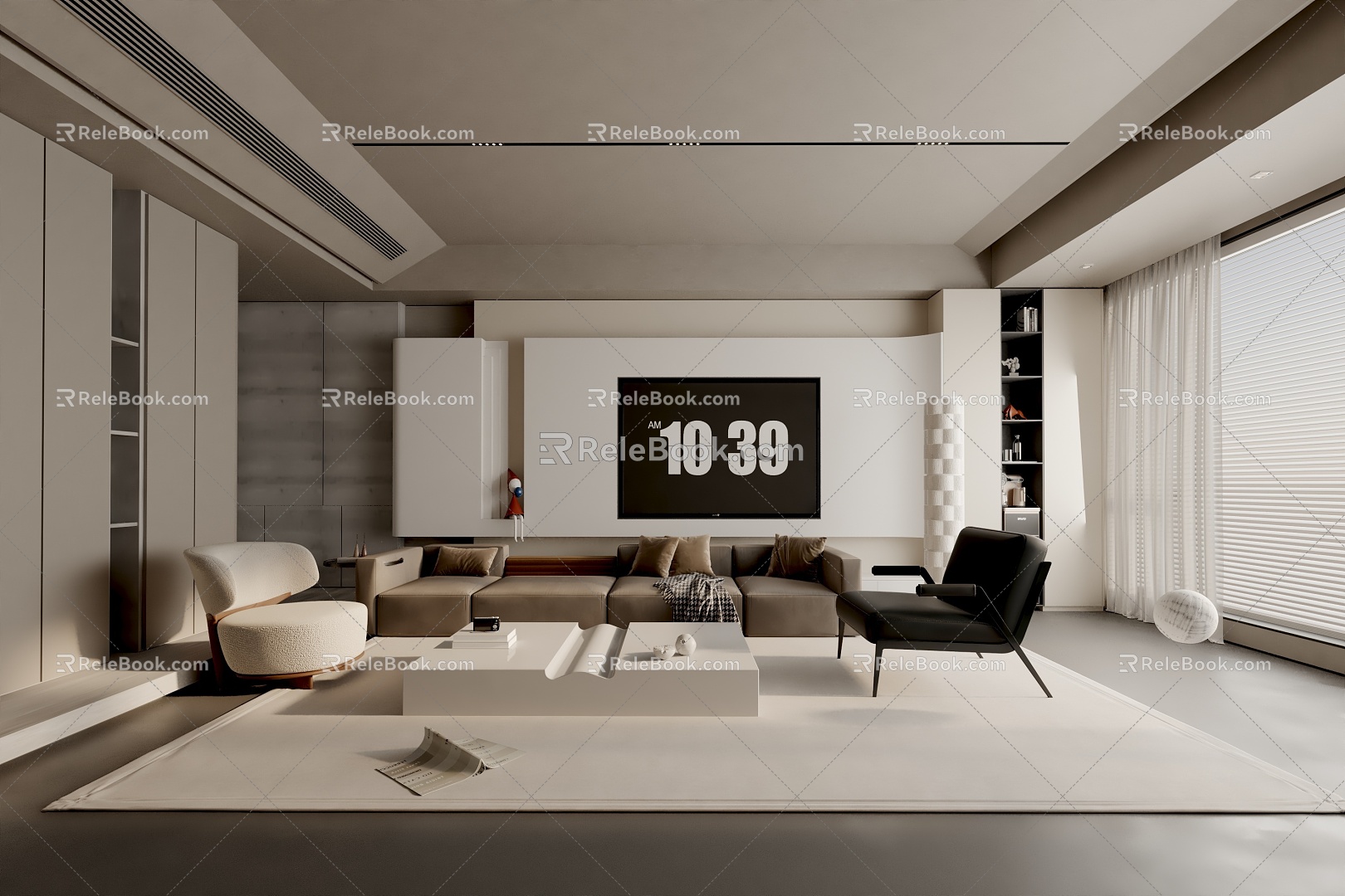 Living room 3d model