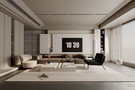 Living room 3d model