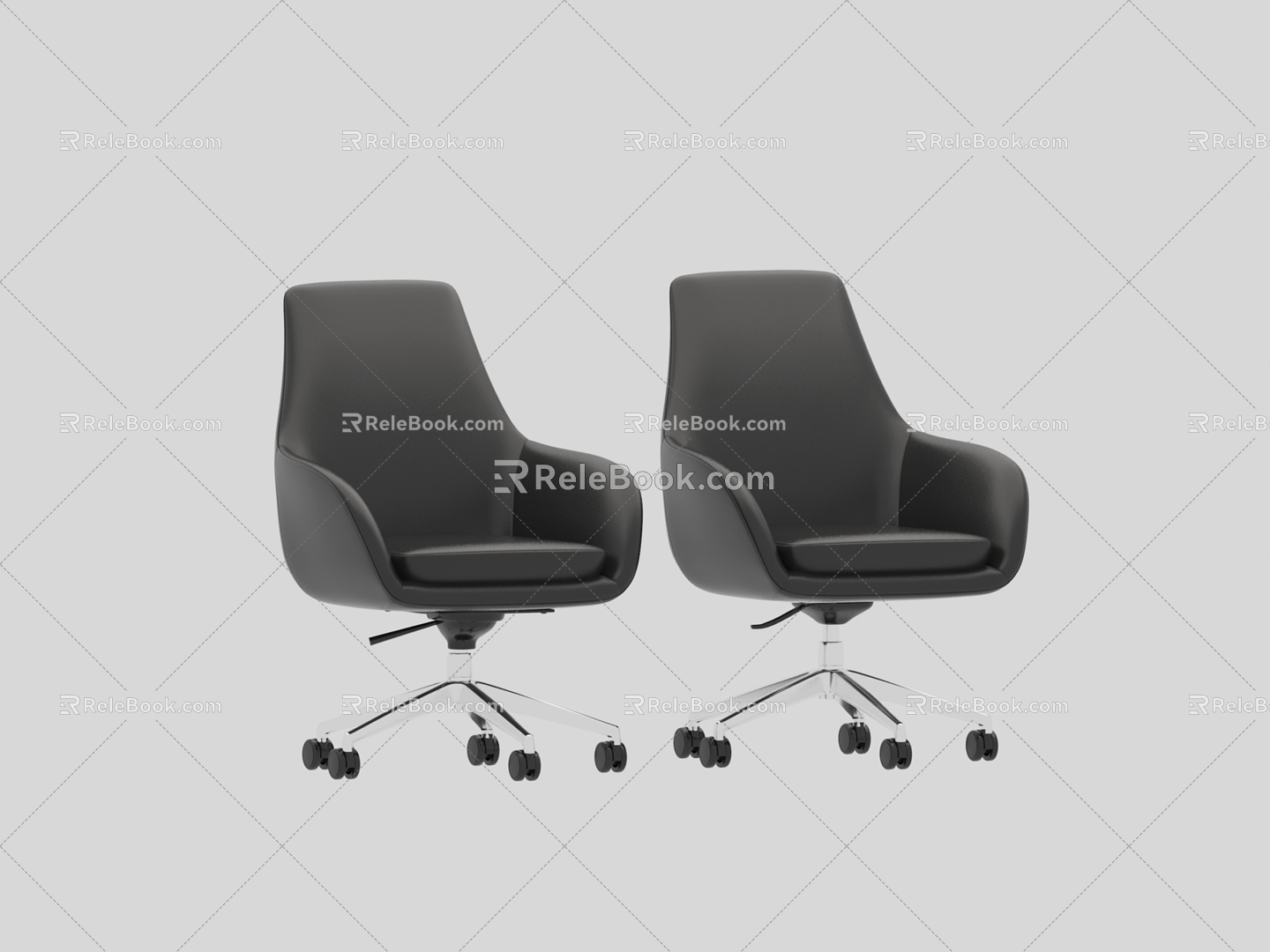 Class Chair Conference Chair Class Front Chair Leather Chair 3d model