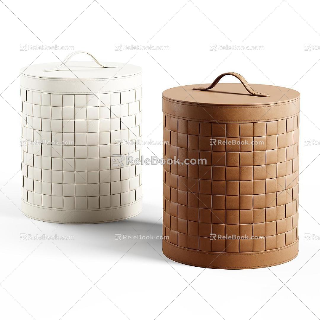 Towel frame basket 3d model