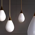 Modern Chandelier Simple Chandelier 3d model
