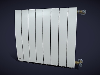 Radiator radiator air conditioning heating 3d model