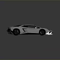 White Sports Car With Sleek Design Black Alloy Wheels And Transparent Roof