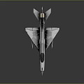 Airplane Model With 4532 Number White Black Stripes And Detailed Design
