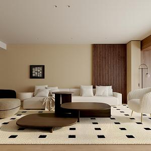 Living room 3d model