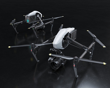 Modern Drones 3d model