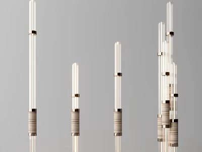Light Luxury Floor Lamp 3d model