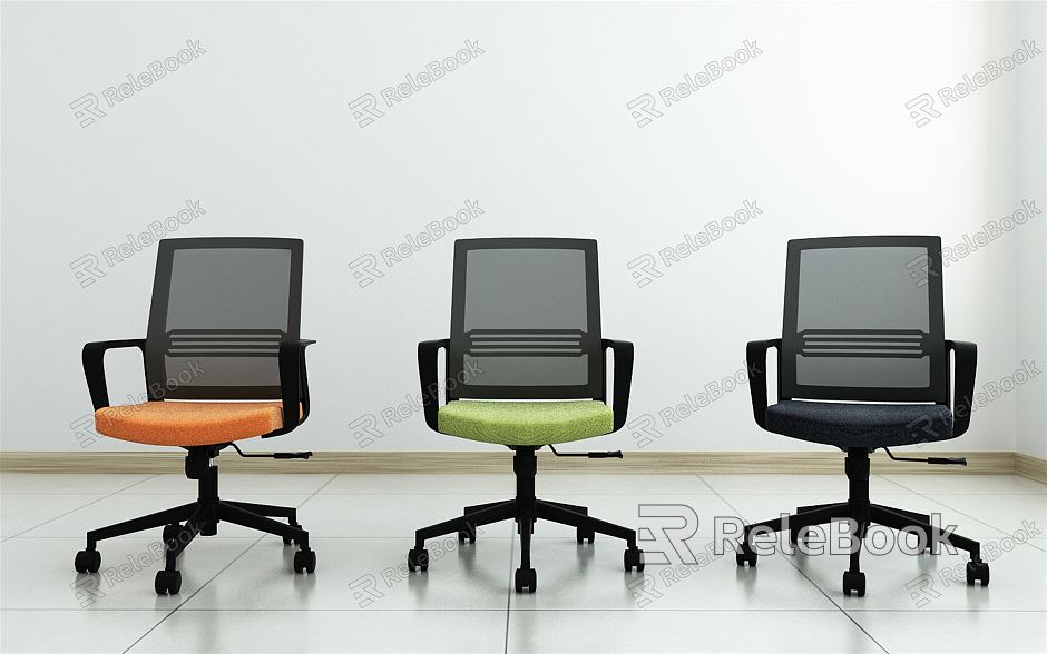 Modern office chair model