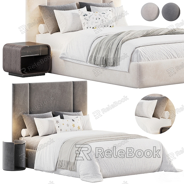 Background double bed model