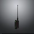 Walkie Talkie Electronic Communication Device With Long Antenna Colorful Design And Front Buttons