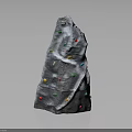 Rock Shaped Indoor Climbing Wall With Colorful Holds For Training
