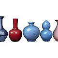Colorful Ceramic Vases With Various Shapes And Smooth Surface For Home Decor