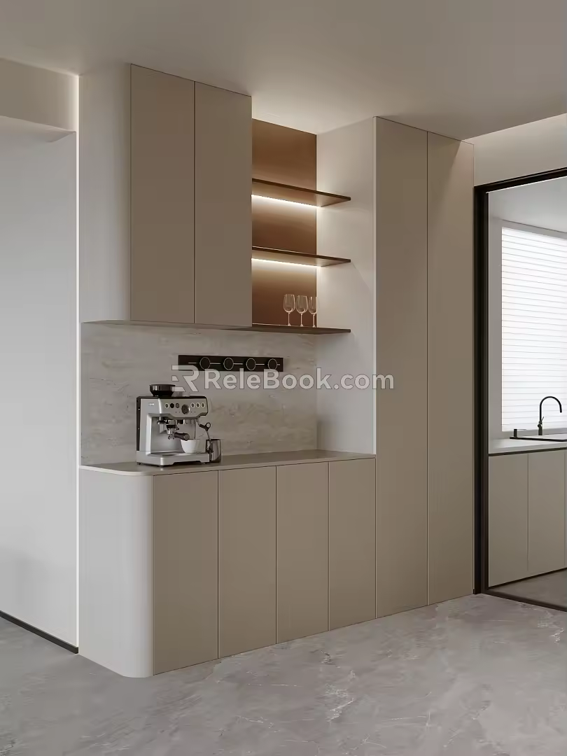 Modern Sideboard 3d model