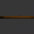 Unique Magical Wooden Staff With Curved Handle And Colorful Star Shaped Top Decoration
