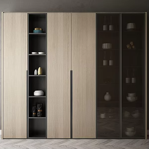 Modern Home Combination Decorative Cabinet 3d model