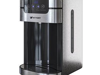 KEFORT Modern Stainless Steel Water Dispenser With Digital Display And Sleek Design 3d model