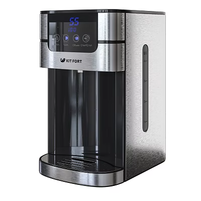 KEFORT Modern Stainless Steel Water Dispenser With Digital Display And Sleek Design 3d model
