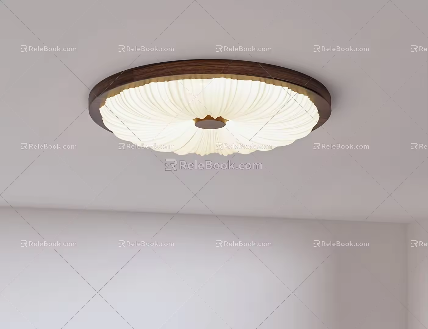 The Middle Ancient Top Lamp 3d model