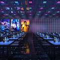 Bar Cyberpunk Light Box 3d model