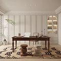 Study Desk 3d model
