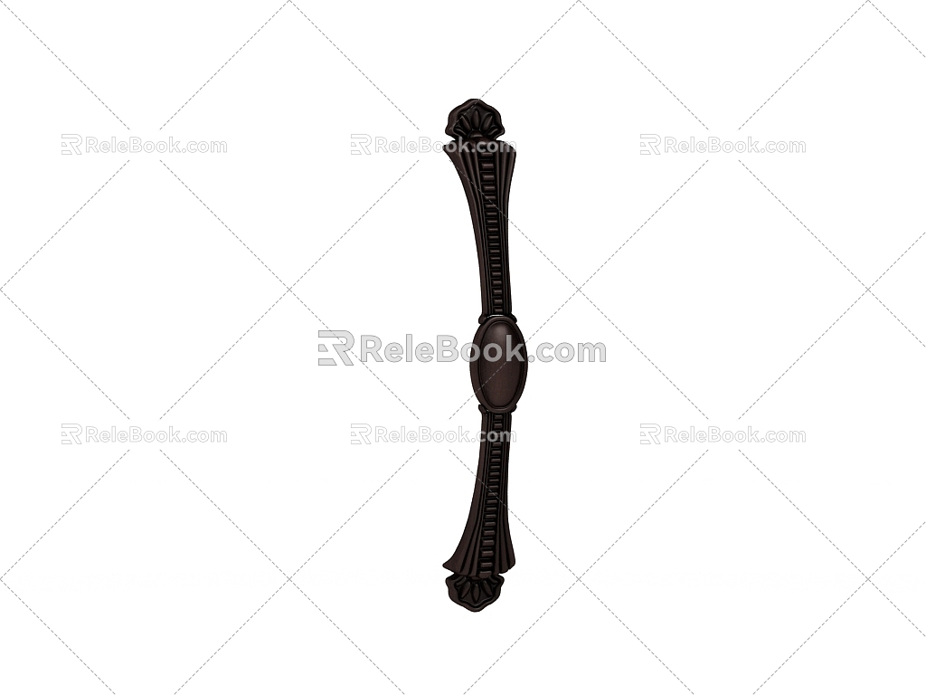 Modern hardware handle 3d model