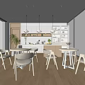 Modern pantry 3d model