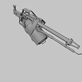 Industrial Metal Tool With Yellow Red Parts And Roller Wheel Structure