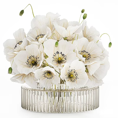 Vase Flower Art 3d model