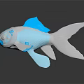 Modern robot fish machine fish machine turtle 3d model