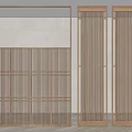 Wind Screen Partition Middle Ancient Wind Screen Partition New Chinese Style Partition Bamboo Screen Woven Partition Modern Screen Entrance Partition 3d model