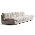 Modern Baxter two-seat sofa 3d model